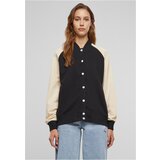 UC Ladies Women's Terry Raglan College Jacket - Black/White Sand Cijene