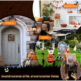 SHX Figura živali Volk sedeci volcji in glava roke animiran Halloween dekoracija | Shoptok.si