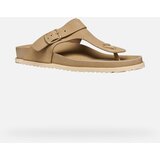 Geox Beige women's flip-flops Sandybett - Women's | ePonuda.com