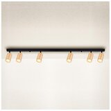  Brilagi - Reflektorsko svetlo SELE 6xGU10/30W/230V crna/dekor hrasta | Eponuda.com