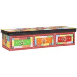 TV ormar s ladicama Šareni 100 x 30 x 24 cm Čvrsto drvo manga | shoptok.hr