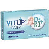 GALENIKA AD-GAL VitUp® baby D3 + K1 twist off kaps. 30kom Cene