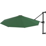  Zidni suncobran s metalnom šipkom 300 cm zeleni | Eponuda.com