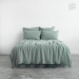 Linen Tales zelena lanena posteljina 220x140 cm - linen tales | shoptok.hr