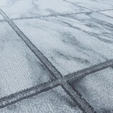 Lesnina XXXL TKANA PREPROGA Naxos 3816 silber 140/200 cm tkano srebrne barve | Shoptok.si