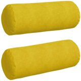  Valjkasti jastučići 2 pcs Žuta Ø 25 x 70 cm Kordura tekstil | shoptok.hr