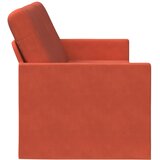 SOFA za 3 osobe Crvena narančasta 220 x 81 x 82 cm | shoptok.hr