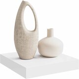  Plutajuća zidna polica bijela 23 x 23,5 x 3,8 cm MDF | Eponuda.ba