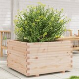 Furnova Vrtno cvetlično korito 80x80x49,5 cm trdna borovina, (21921748) | Shoptok.si