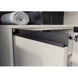 Germania siva omarica za pod umivalnik 63x55 cm lemont | Shoptok.si