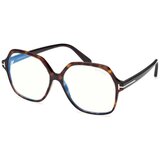 Tom Ford Blue Block Ženski okvir za dioptrijske naočare 0FT6062-B 5257, Smeđi | Eponuda.com