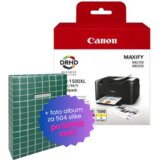 Canon Komplet kartuš PGI-1500XL (BK/C/M/Y), original + foto album za 504 slike po SUPER ceni | Shoptok.si