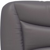  Posteljni okvir z LED lučkami siv 200x200 cm umetno usnje, (21111398) | Shoptok.si