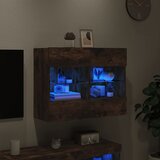  Zidni TV ormarić s LED svjetlima boja hrasta 78,5x30x60,5 cm | Eponuda.ba