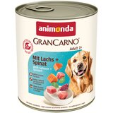  Ekonomično pakiranje animonda GranCarno Original 12 x 800 g - Losos i špinat | shoptok.hr