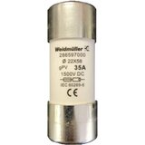 Weidmüller FUSE WSFL 22X58 35A 1K5V GPV finožični osigurač Sadržaj 10 St. | Eponuda.ba