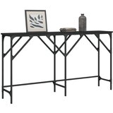 vidaXL Konzolni stol crni 140 x 29 x 75 cm od konstruiranog drva Cijene