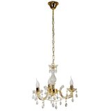 Candellux luster/visilica-maria teresa viseća lampa 3X40W E14 zlato | Eponuda.com