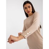 Och Bella Dress-TW-SK-BL-1009.10P-beige | Eponuda.ba