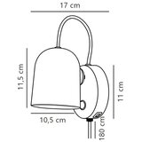  DFTP by Nordlux - Zidna spot svetiljka ANGLE 1xGU10/25W/230V bela | Eponuda.com