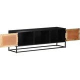 TV omarica 120x30x40 cm robusten mangov les | Shoptok.si