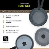  BE Living Set 4 tave Delight Black | shoptok.hr
