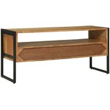 TV ormar s ladicama Smeđa 100 x 35 x 50 cm Čvrsto drvo akacije | Eponuda.com