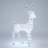 Aigostar LED spoljašnja božićna dekoracija 180xLED/8 funkcija 1,05m IP44 hladno-bela jelen | Eponuda.com