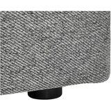 CARRYHOME POSTELJA BOXSPRING 120 cm x 200 cm , tekstil siva | Shoptok.si