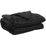 Puni Polna celoletna prevleka Črna 200 x 200 cm Satin in mikrovlakna, (5000147072) | Shoptok.si