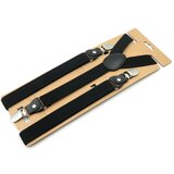 INF Nastavljive elastične naramnice v obliki črke Y Black, (21278726) | Shoptok.si