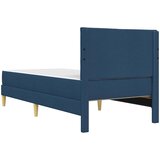  Krevetna konstrukcija Plava 90 x 190 cm Poliester | shoptok.hr