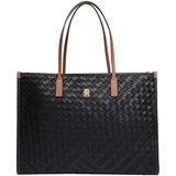 Tommy Hilfiger Nakupovalne torbe Th City Tote Črna Cene