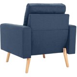  Fotelja od tkanine plava | shoptok.hr