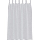 Voile zavjesa 2 kom. Svijetlo siva 175 x 140 cm Poliester | shoptok.hr