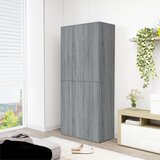 vidaXL Ormarić za cipele boja hrasta 80x39x178 cm konstruirano drvo Cijene