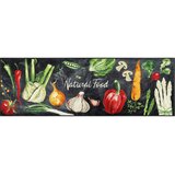 wash+dry PREDPRAŽNIK Natural Food 60/180 cm potiskano večbarvno | Shoptok.si
