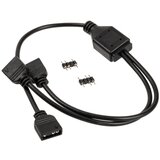 Kolink PC ventilator Y-kabel [1x 3-polni ženski konektor za računalniški ventilator - 2x 3-polni ženski konektor za računalniški ventilator] 0.3 m črna Kolin, (20416076) | Shoptok.si