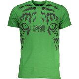 Cavalli Class GREEN MEN&#39;S SHORT SLEEVED T-SHIRT | Shoptok.si