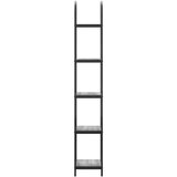 vidaXL Polica Sivi hrast sonoma 40 x 30 x 183 cm Konstruirano drvo | shoptok.hr