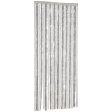 Furnova Zavesa proti mrčesu svetlo siva in bela 90x220 cm šenilja, (21918150) | Shoptok.si