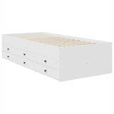  Krevet na dan Bijela i crna 75 x 190 cm Konstruirano drvo | shoptok.hr
