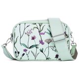 Vuch Crossbody torba Massimo Wildflowers Green, 16 x 23 cm Slike