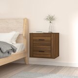vidaXL Zidni noćni ormarić boja smeđeg hrasta 50x36x47 cm Cijene