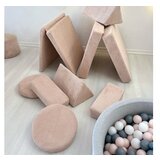 Atelier Del Sofa puzzle - pink pink 2-Seat sofa-bed | Eponuda.com