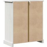  Kupaonski ormar Bijela 68 x 34 x 80 cm Masivna borovina | shoptok.hr