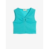 Koton T-Shirt - Turquoise - Regular fit Cene