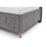 Meise Möbel Sivi kutni dječji krevet 140x200 cm Fun – | shoptok.hr