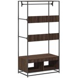  Ormar boja smeđeg hrasta 90x50x180 cm konstruirano drvo | Shoptok.si