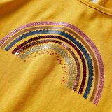  Dječja majica dugih rukava oker 128 | shoptok.hr